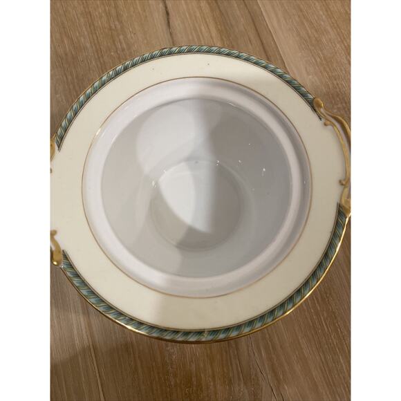 Noritake Beauvais Sugar Bowl & Creamer Fine China Gold Rim Made In Japan - Picture 7 of 9